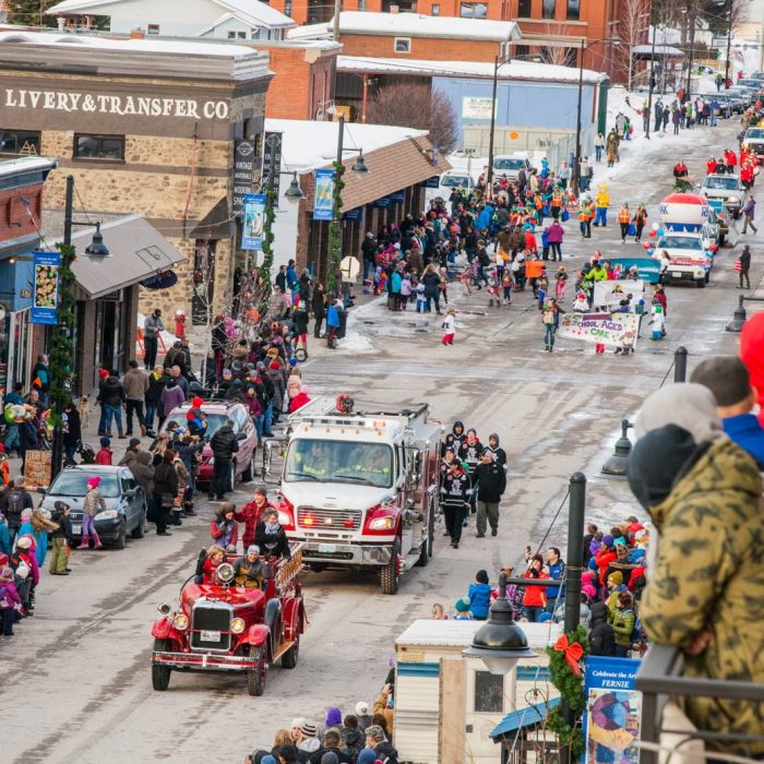 Griz Days parade through Fernie